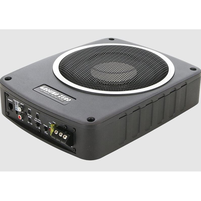 Subwoofer auto sub scaun 8 inch 180W, Subwoofer auto activ cu amplificator incorporat 180w