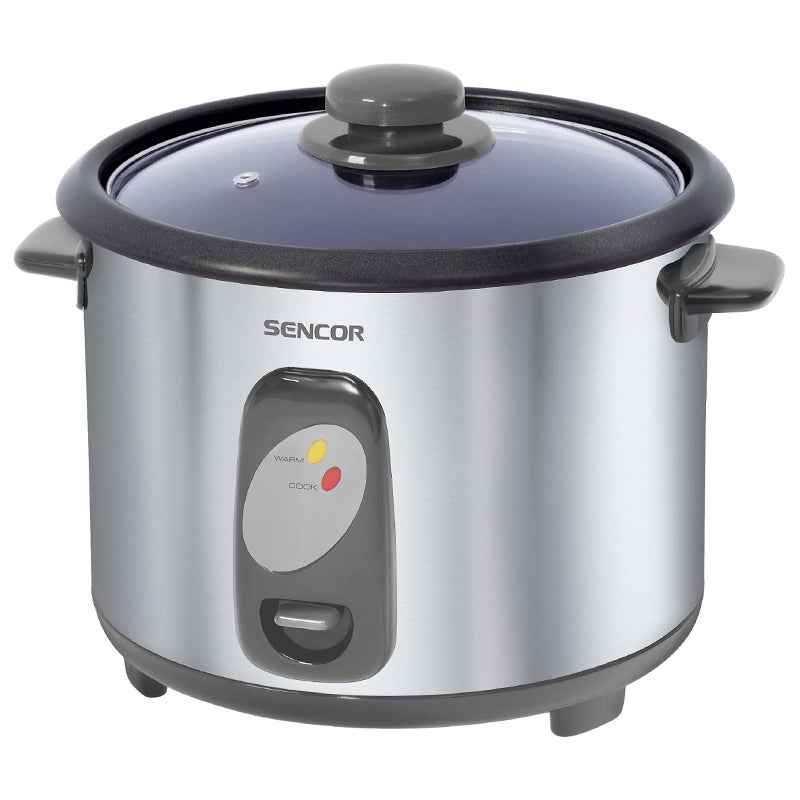 Aparat de gătit orez 1,8 Litri, 700 W, funcție menținere la cald, Sencor SRM 1800SS,