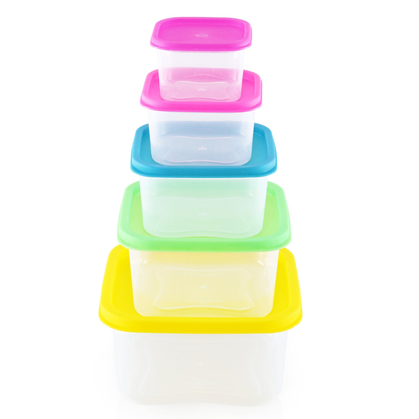 Set 5 Caserole pentru cuptor cu microunde si congelator