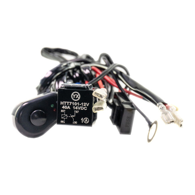 Cablaj Proiectoare Led, 2 iesiri, 12v, pentru atv, utv, Polaris can am Cf Moto Segway atv 40amperi