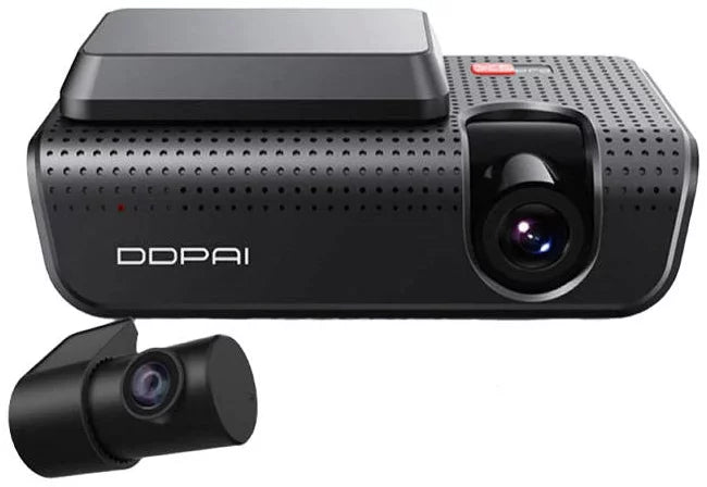 Camera auto DDPAI X5 Pro GPS DUAL, camera fata spate, 4K, 90 fps, WiFi, Negru, CAMERA BORD AUTO