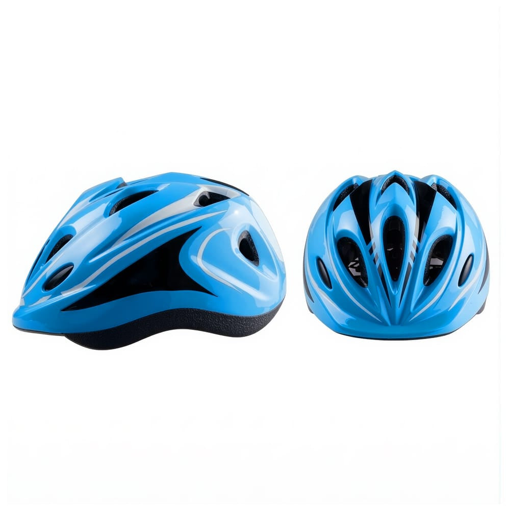 Cască Bicicletă Copii Trusty Albastră 46-55 cm Reglabilă pentru Bicicletă, Trotinetă, Role și Skateboard
