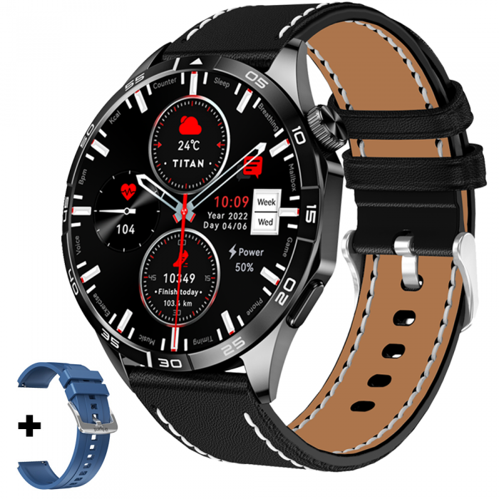 Ceas Smartwatch Smartwatch iHunt Watch 13 Titan Black Negru