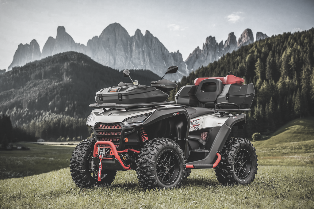 Cutie Față ATV Segway Snarler AT6 40L - Prindere Rapidă, Încuietori cu Cheie