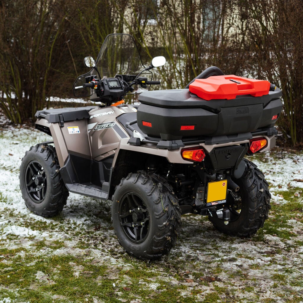 Cutie Spate ATV, Shark AX115 115L - Universală, Polaris Sportsman, Can-Am, CFMOTO, Segway, Linhai