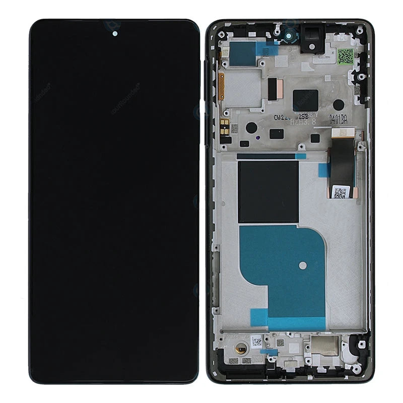 Display Motorola Moto Edge 30 PRO Black XT2201 cu Rama Original Service Pack