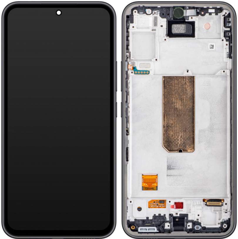 Original A54 Display Samsung Galaxy A54 5G A546 Original cu Rama Black