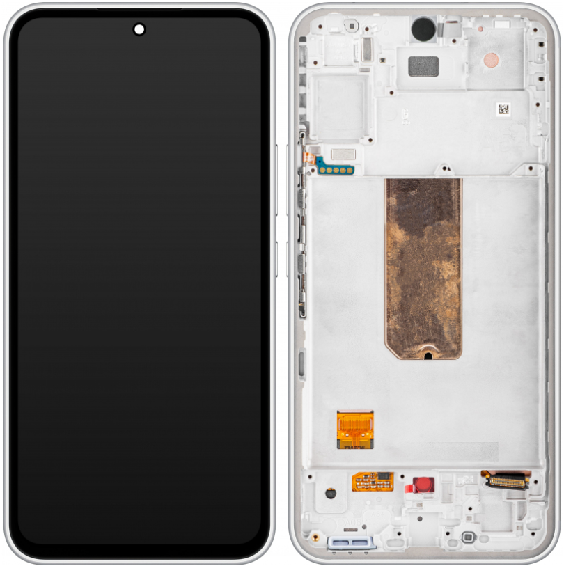 Display Samsung Galaxy A54 5G A546 Original cu Rama White SILVER