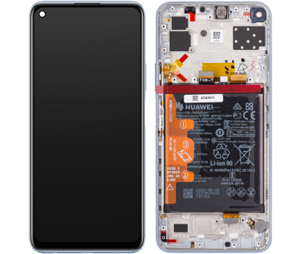 Ecran Display Huawei P40 Lite 5g Space Silver CDY-NX9A cu Acumulator Original Service Pack