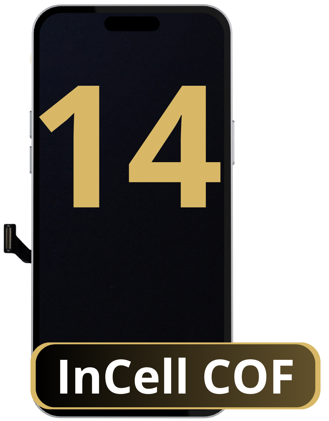 Ecran Display iPhone 14 GX InCell COF, Premium