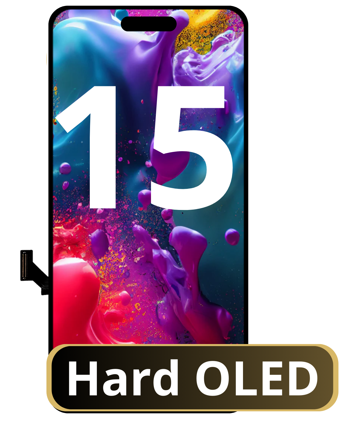 Ecran Display iPhone 15, GX Oled, Premium