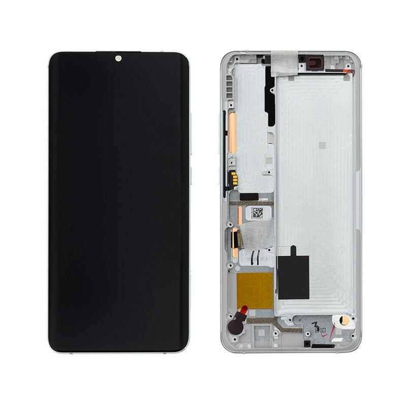 Ecran display Xiaomi Mi Note 10 M1910F4G Mi Note 10 Pro Cu rama Silver