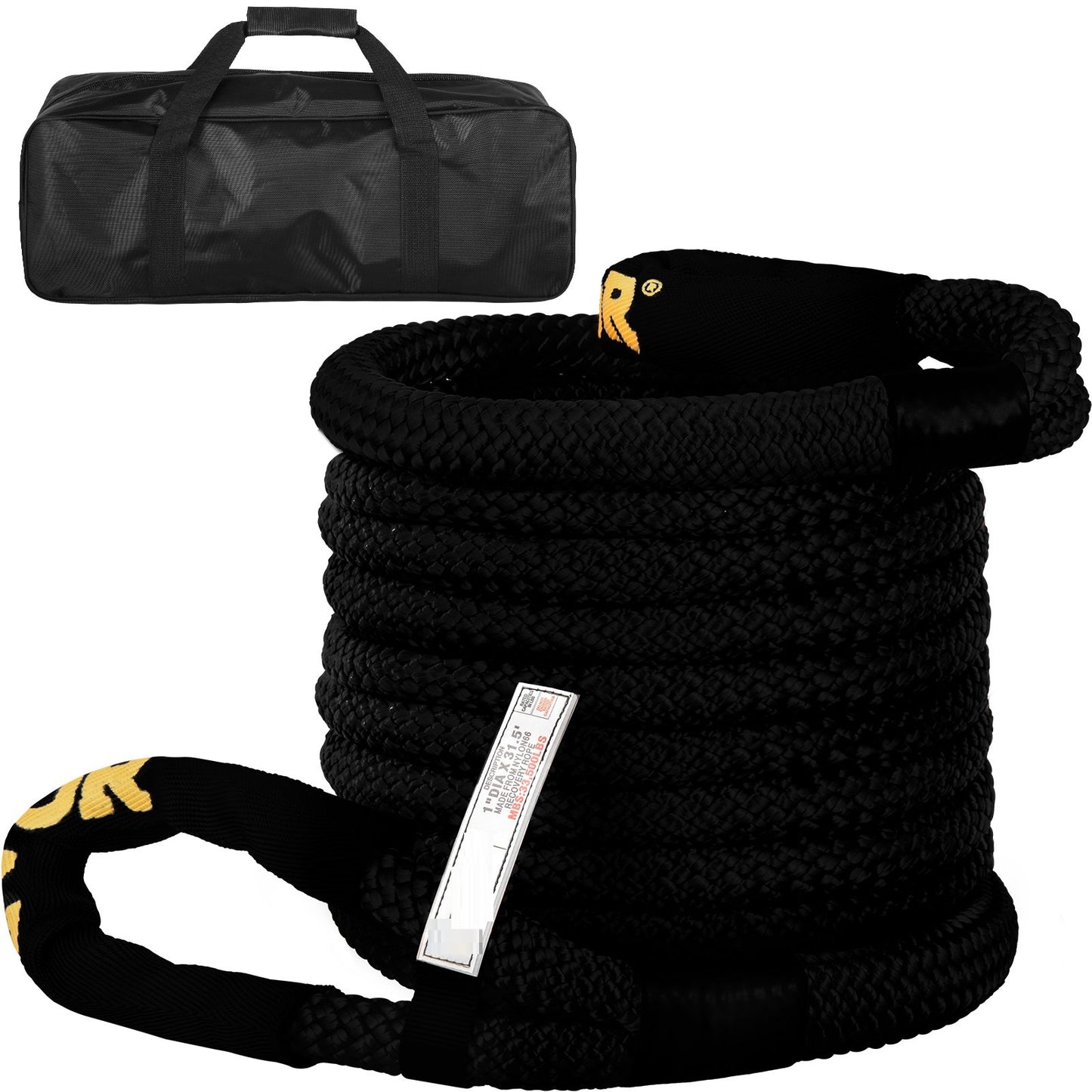 Franghie de remorcare cinetica, 33500lbs, 10metri Franghie de recuperare cinetica, plasma