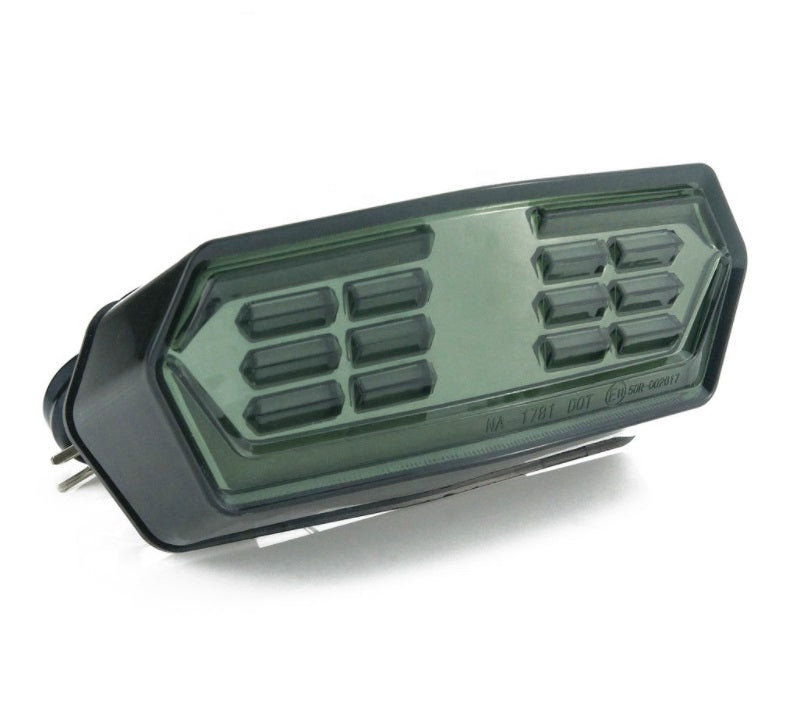 Lampă Spate LED Universală Moto, ATV, UTV, SSV - Poziție, Stop și Semnalizări - 140x52mm