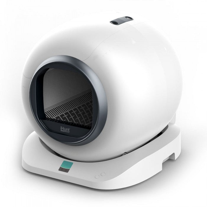 Litiera Automata iHunt Smart Cat Litter V4 pentru pisici, control Wi-Fi, sterilizare, senzori, Black