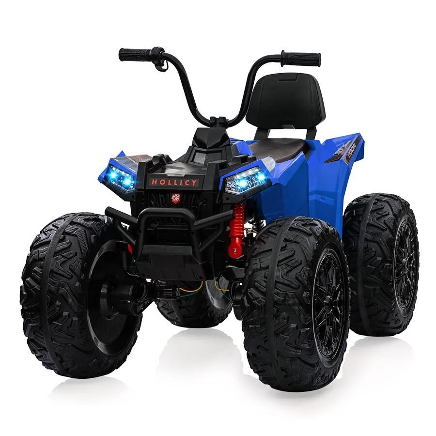 Masina copii, ATV copii, electric BIGQuad 400W, 24V, 14Ah, echipare Premium, Albastru, copii
