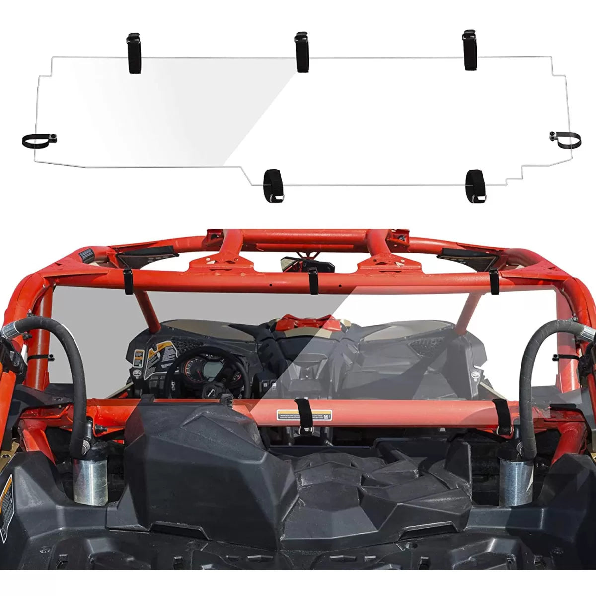 Parbriz spate Canam Maverick X3 , Luneta spate Maverick X3, Can Am, Inchidere spate Maverick X3
