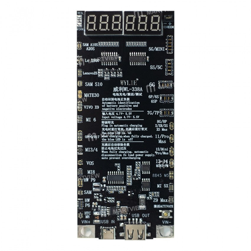 Placa activare incarcare, Incarcator baterii iphone, android, activare baterii Android WL-338A, xiaomi, huawei, samsung, oppo