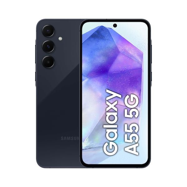 Telefon Samsung Galaxy A55, 8GB RAM, 128GB, Dual Sim, 5G, Awesome Navy A