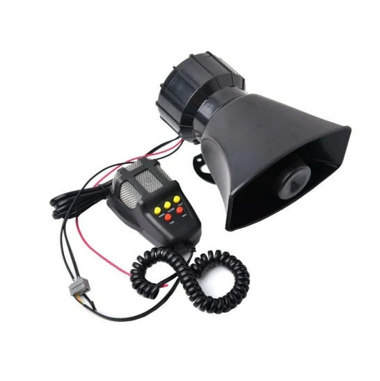 Sirena 5 melodii cu microfon 12V 100W