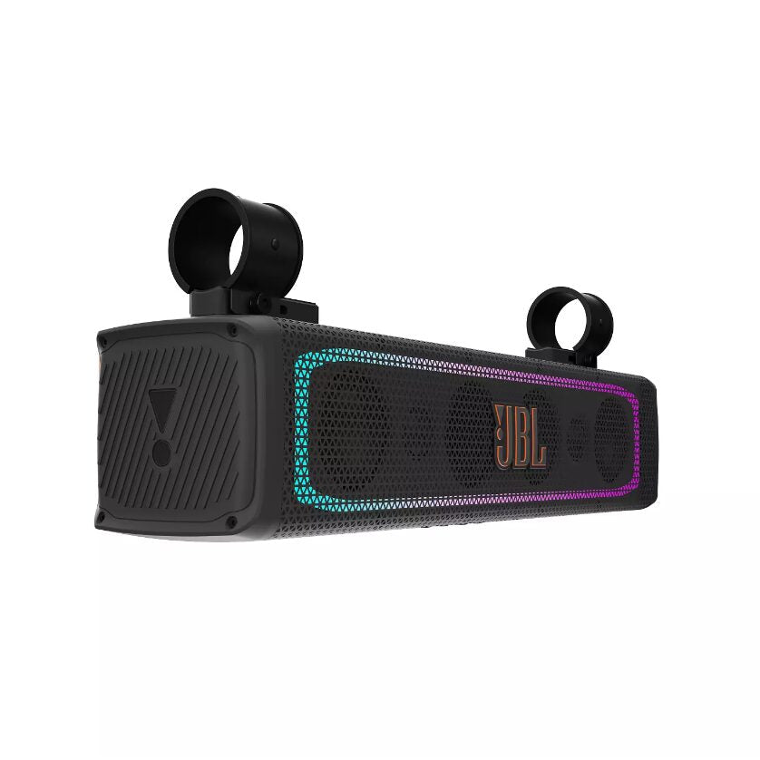 Soundbar pentru utv, prindere pe rollcage, JBL Rallybar 300w - Soundbar JBL de exterior cu Bluetooth
