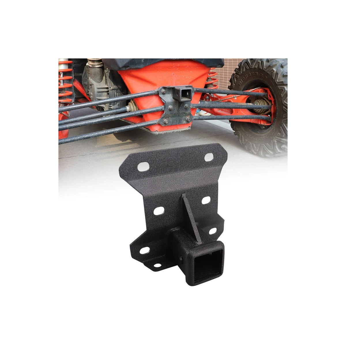 Suport carlig remorcare Maverick X3 Can Am, Canam Can-am Suport troliu spate Maverick X3,