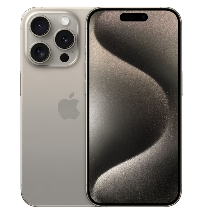 Telefon Apple iPhone 15 PRO 6.1 8GB 128GB Natural Titanium