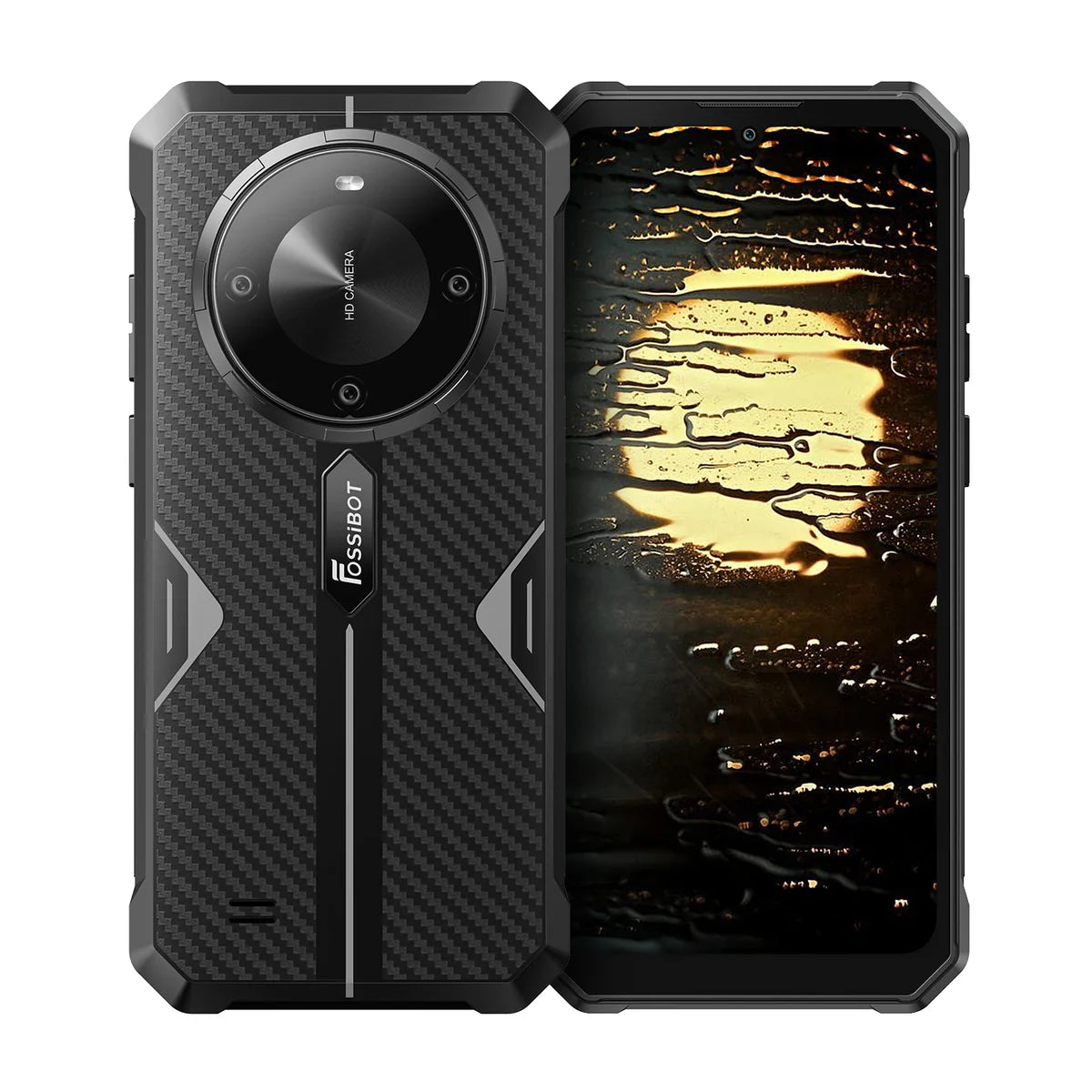 Telefon FOSSiBOT F105, 4G, 6.745 HD+, 12GB RAM (4GB + 8GB extensibili), 64GB ROM, 20MP,10300mAh