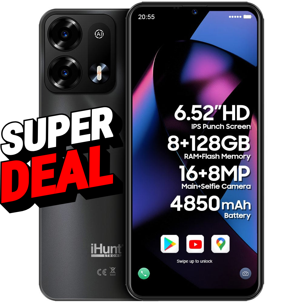 Telefon iHunt S26 Ultra, 128gb memorie, 4850mAh baterie, 16mpx camera Resigilat