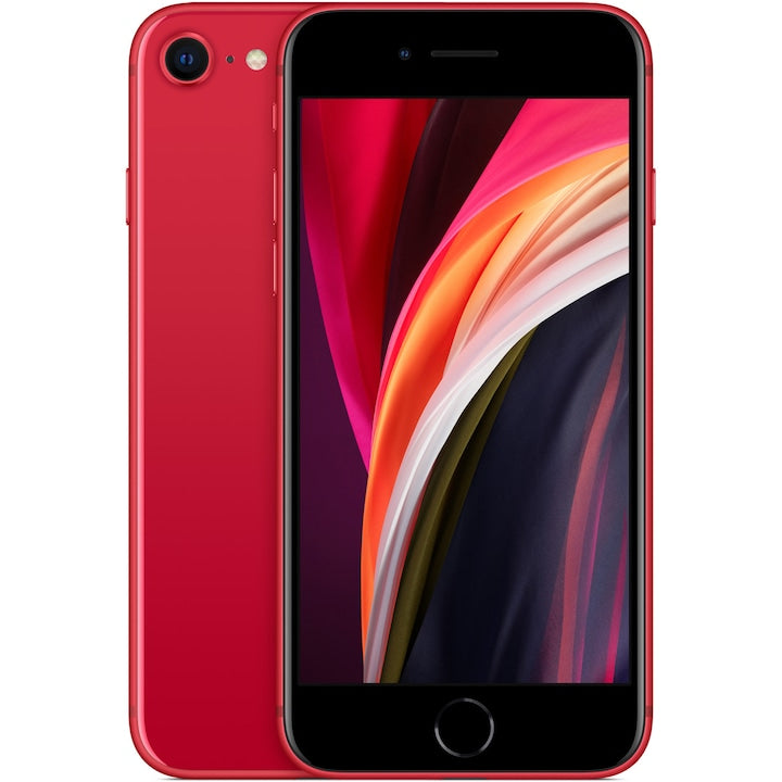Telefon iPhone SE 2nd , Red Edition, stare 9.8 10 , baterie 90%