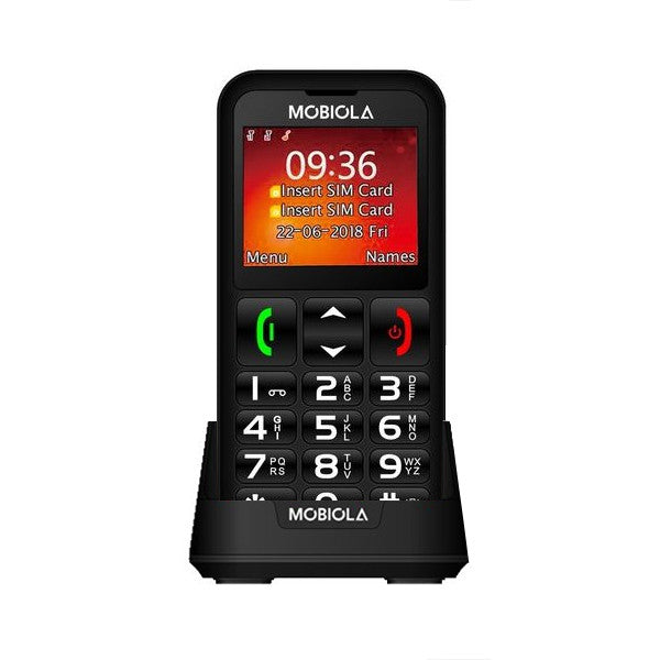 Telefon mobil pentru seniori batrani, taste mari Mobiola MB700B, Retea 2g -