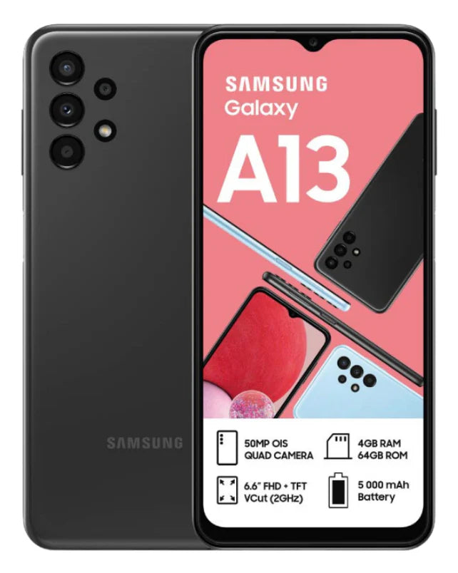 Telefon mobil Samsung Galaxy A13, 5G, 64GB, 4GB RAM, NFC, Black, telefon ieftin cu 5G