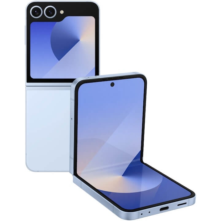 Telefon Samsung Galaxy Z Flip 6, 12GB RAM, 256GB, 5G, Blue , Ca Nou 9.5 10