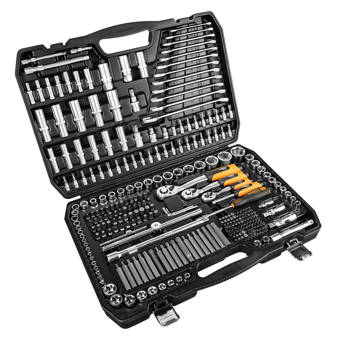 Trusa Chei 300 piese, Set chei, 300 de chei 1 2 , 3 8 , 1 4
