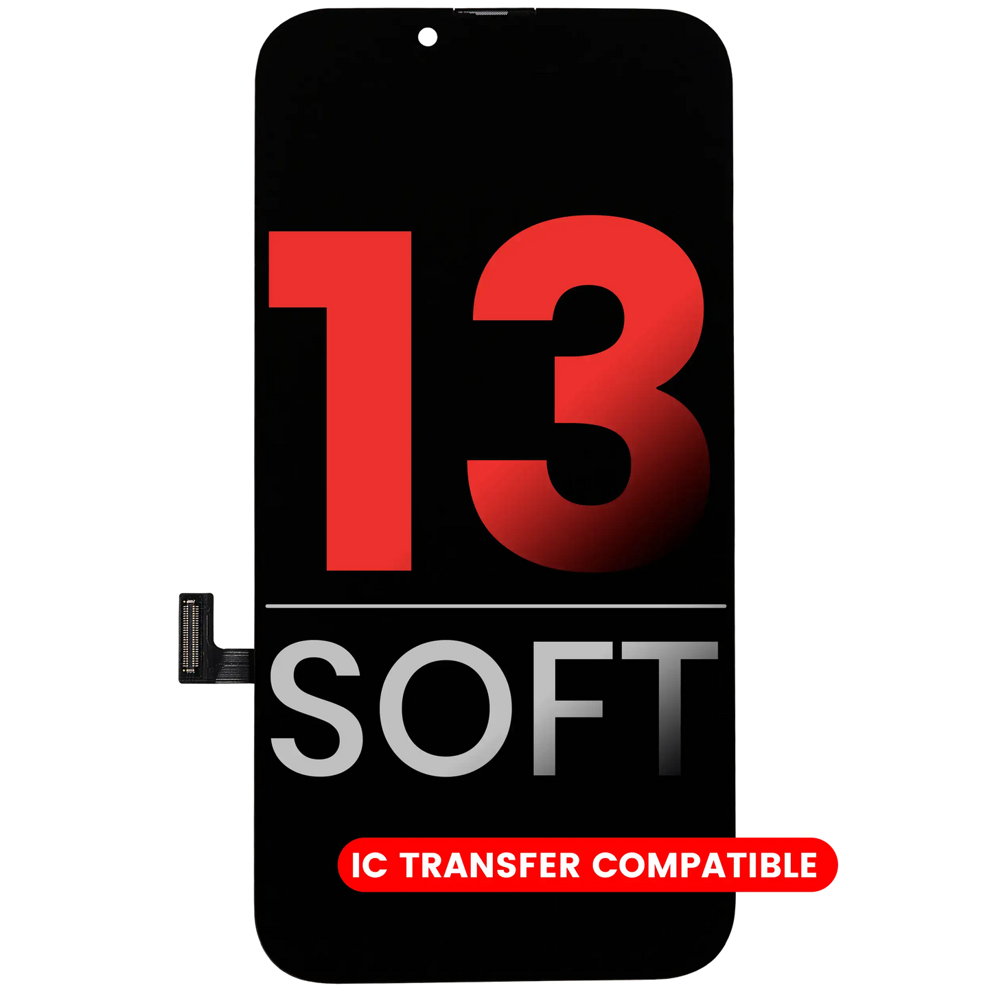 Display iPhone 13 Soft OLED Premium - Ecran Complet Compatibil, Calitate A+