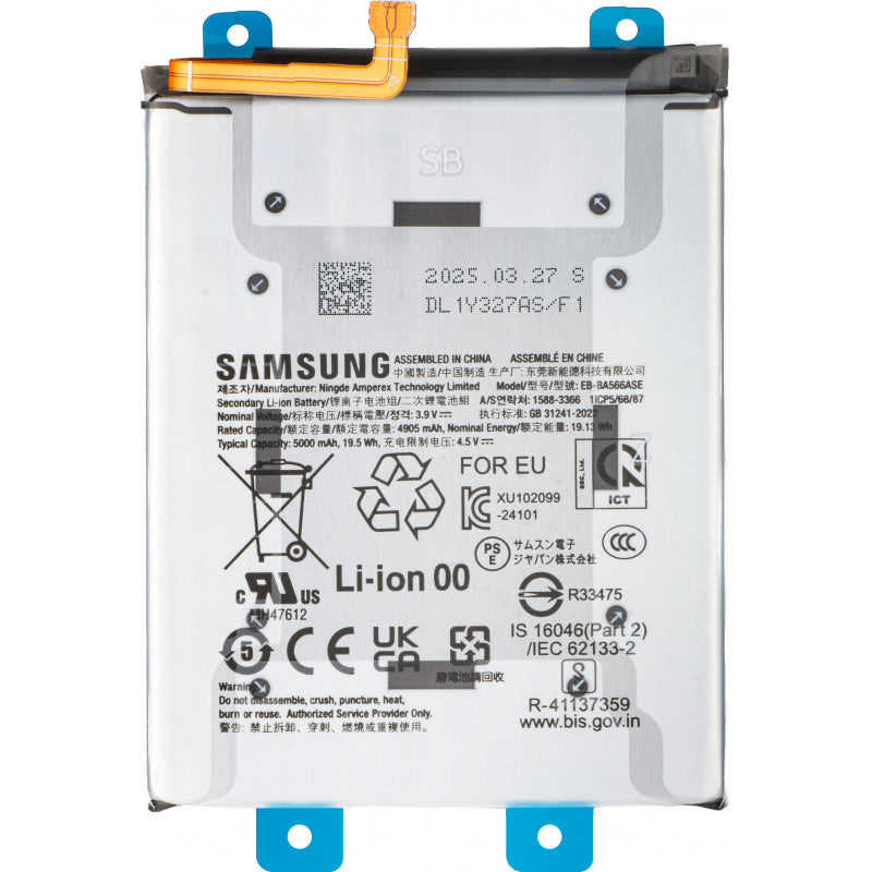Acumulator Original Samsung Galaxy A57 5G   A37 5G   A56 5G   A36 5G EB-BA566ASE 5000mAh Service Pack GH82-36831A