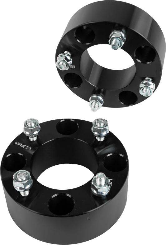 Distanțiere ATV CF Moto 4x110 - 51mm   2  , M10x1.25, Negre - Set 2 Bucăți, cu Prezoane Super rezistente