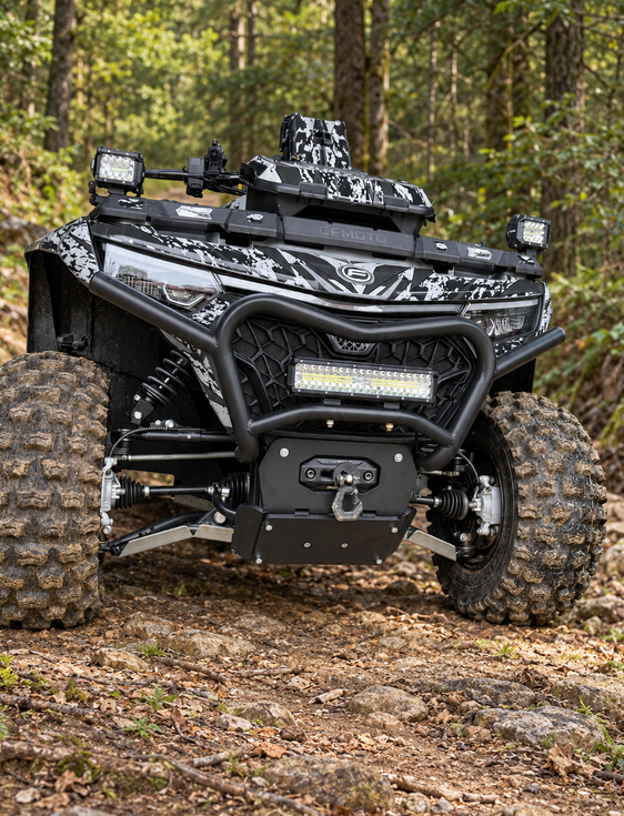 Placă de greutate față ATV CFMOTO X8   X10, 14 kg, oțel 10 mm, kit montaj inclus