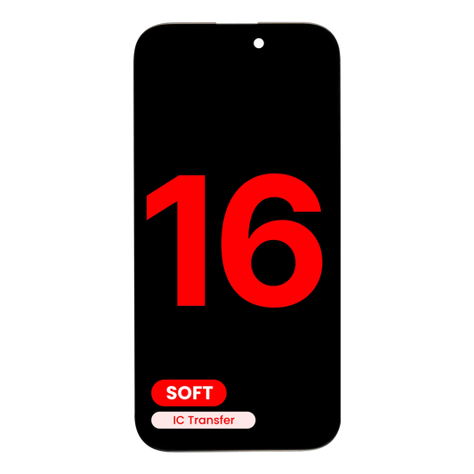 Ecran Display iPhone 16 Premium Soft OLED - Ecran Touchscreen Aftermarket Pro, Calitate Premium