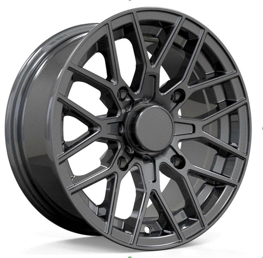 Jantă ATV Can-Am 12x7 4x136   4x137 Aluminiu 4+3 Negru Mat - Outlander Renegade