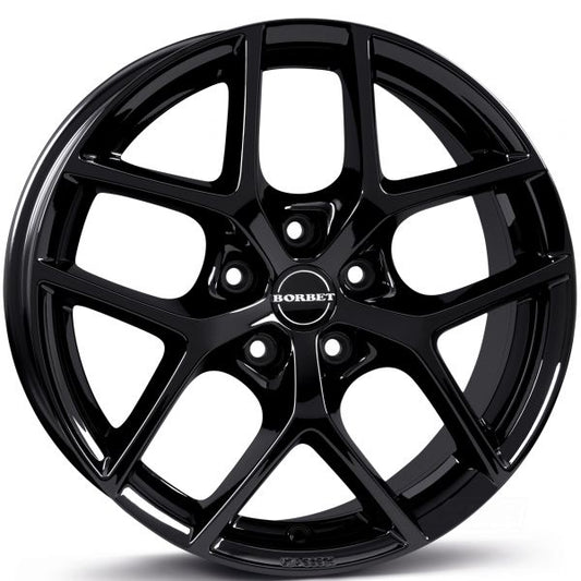 Jantă Aliaj Dacia Duster 3 BORBET Y R16 6.5J 5x114.3 ET32 Black Glossy