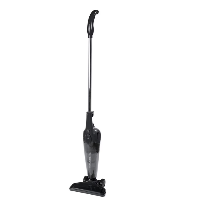 Aspirator vertical 2 in 1 HAUSBERG HB-2025NG, fara sac, aspirare uscata, filtru Hepa, 0.5 L, 600-800 W, Negru