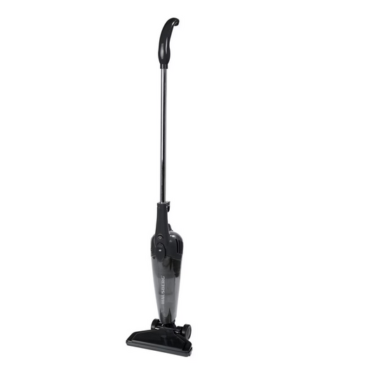 Aspirator vertical 2 in 1 HAUSBERG HB-2025NG, fara sac, aspirare uscata, filtru Hepa, 0.5 L, 600-800 W, Negru