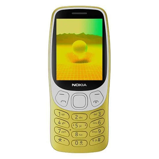 Telefon mobil Nokia 3210 (2024), Dual SIM, 4G, Gold, Telefon cu butoante / Telefon cu taste / Telefon seniori