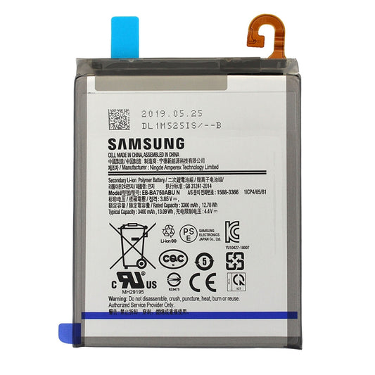 Acumulator Samsung Galaxy A10 A105, A750 A7 2018 EB-BA750ABU, 3400mAh Service Pack