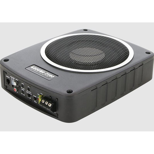 Subwoofer auto sub scaun 8 inch 180W, Subwoofer auto activ cu amplificator incorporat 180w