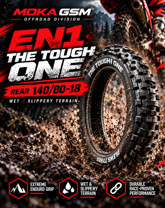 Anvelopă Enduro Plews Tyres EN1 Tough One 140 80-18 Extreme Super Soft - Spate