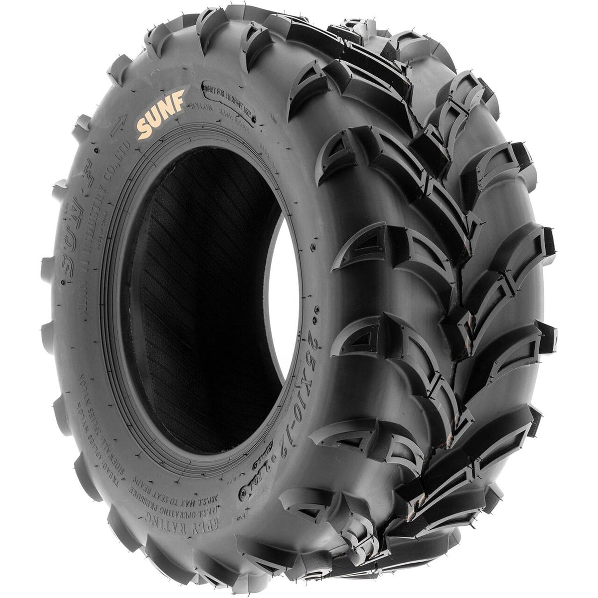 Anvelope ATV 25x10-12, 25x10R12, SUNF A024 Cauciuc ATV UTV Off-Road