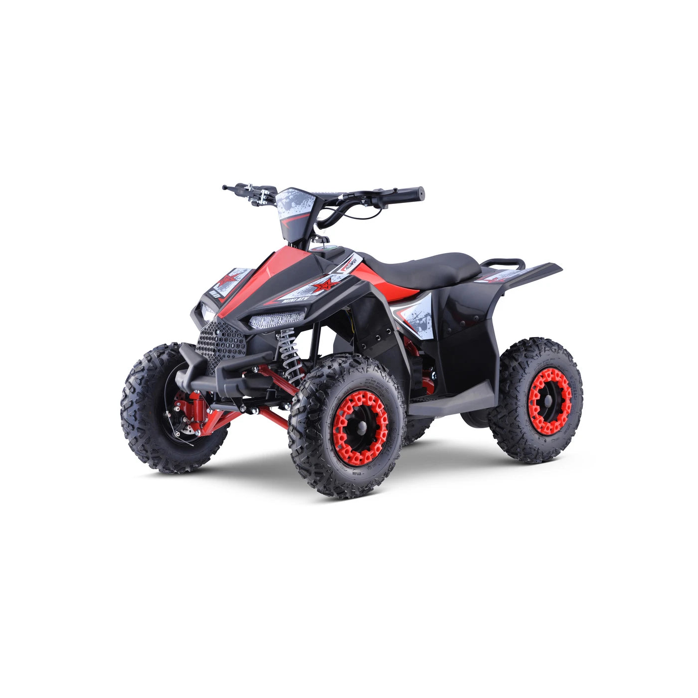 ATV Electric Mare, 1000W 48V, 35km h, Frane pe disc, atv copii, Rosu