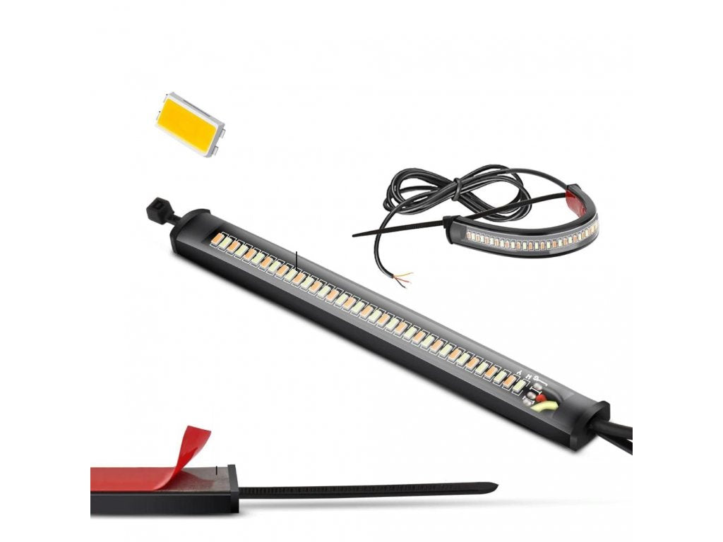 Bec Led Banda semnalizare cu Lumina alba si functie semnalizare, Semnalizari atv   canam   polaris   cfmoto , kit semnalizari